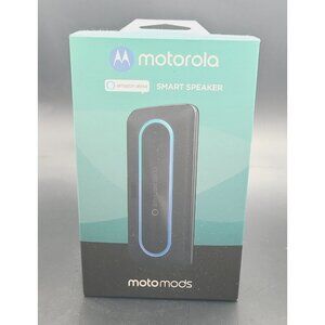 Motorola Moto Smart Speaker With Alexa Hands Free Audio New Opened Box